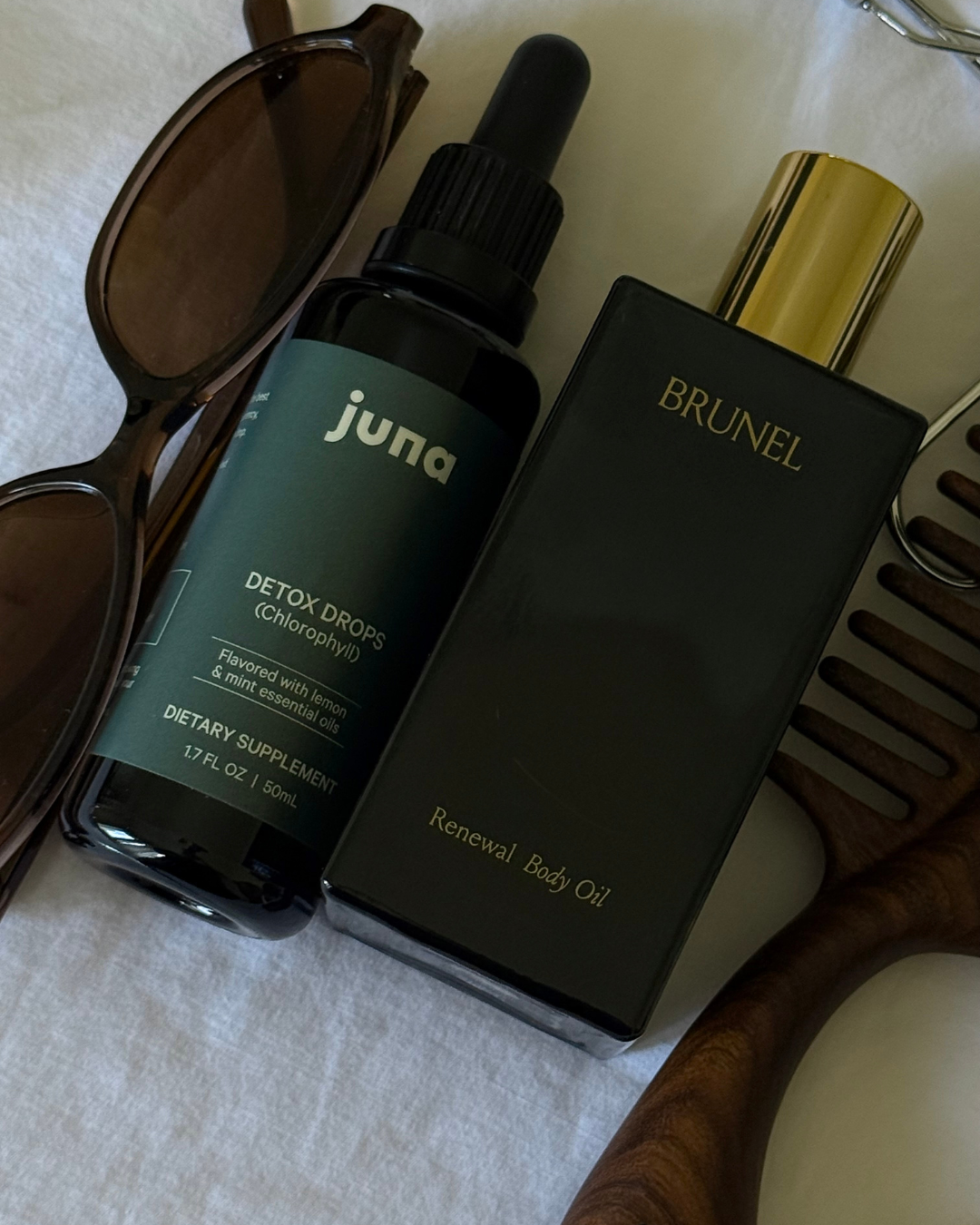 Juna World product and editorial content styling
